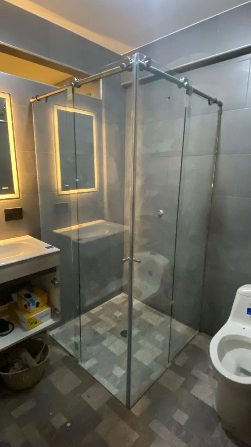 Divisiones de baño de vidrio Templado — vista 2