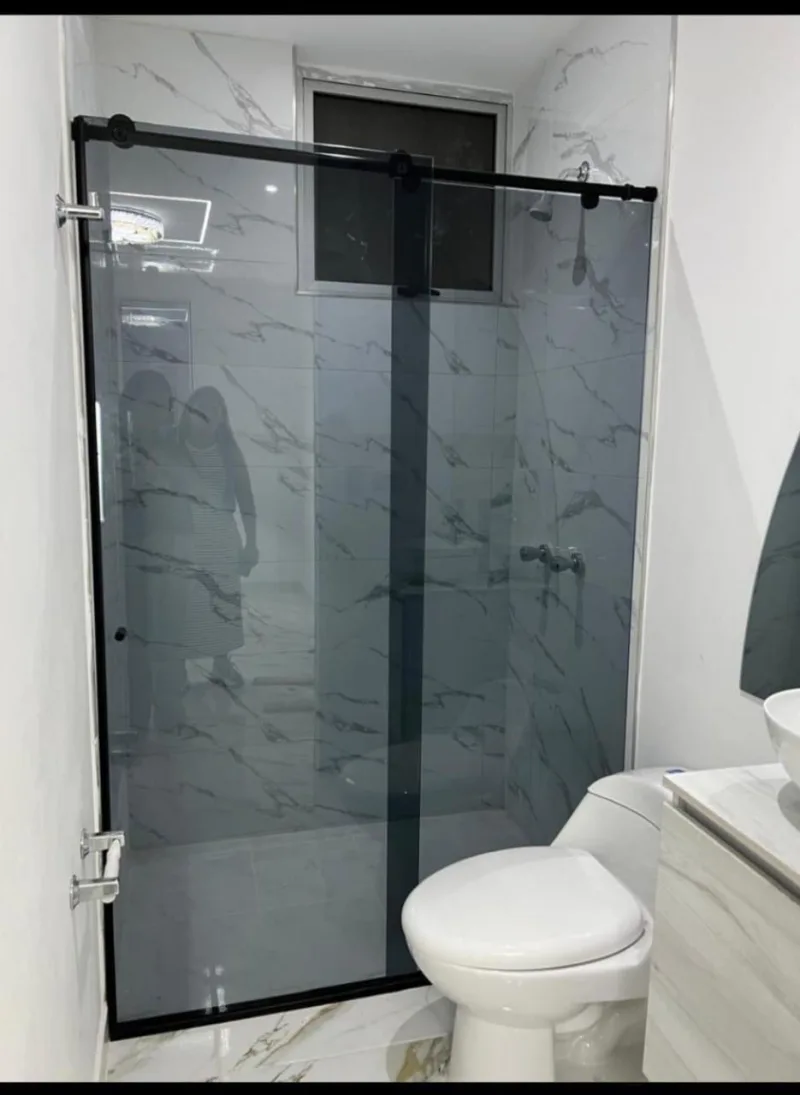 Divisiones de baño de vidrio Templado