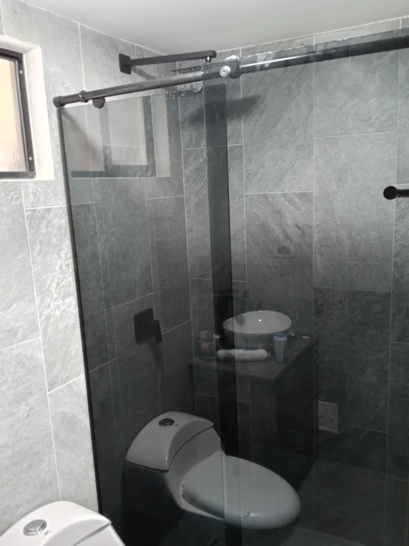 Divisiones De Baño Color Humo